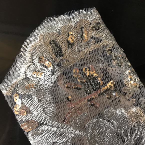 X by NBD Icy Melts Long Sleeve Gown in Silver XXS Revolve - Picture 5 of 7